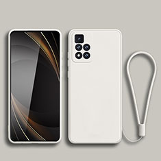 Coque Ultra Fine Silicone Souple 360 Degres Housse Etui YK3 pour Xiaomi Poco X4 NFC Blanc