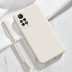 Coque Ultra Fine Silicone Souple 360 Degres Housse Etui YK3 pour Xiaomi Poco X4 Pro 5G Blanc