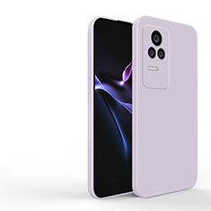 Coque Ultra Fine Silicone Souple 360 Degres Housse Etui YK3 pour Xiaomi Redmi K40S 5G Violet Clair