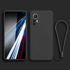 Coque Ultra Fine Silicone Souple 360 Degres Housse Etui YK3 pour Xiaomi Redmi K50 Ultra 5G Noir