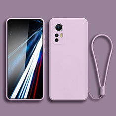 Coque Ultra Fine Silicone Souple 360 Degres Housse Etui YK3 pour Xiaomi Redmi K50 Ultra 5G Violet Clair