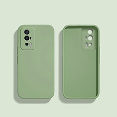 Coque Ultra Fine Silicone Souple 360 Degres Housse Etui YK3 pour Xiaomi Redmi K60 Pro 5G Pastel Vert