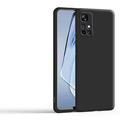 Coque Ultra Fine Silicone Souple 360 Degres Housse Etui YK3 pour Xiaomi Redmi Note 11 4G (2022) Noir