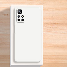 Coque Ultra Fine Silicone Souple 360 Degres Housse Etui YK3 pour Xiaomi Redmi Note 11S 5G Blanc