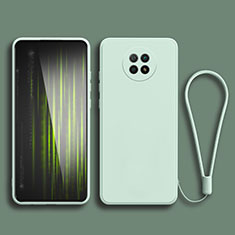 Coque Ultra Fine Silicone Souple 360 Degres Housse Etui YK3 pour Xiaomi Redmi Note 9 5G Pastel Vert