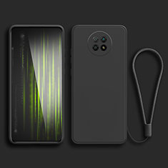 Coque Ultra Fine Silicone Souple 360 Degres Housse Etui YK3 pour Xiaomi Redmi Note 9T 5G Noir