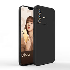 Coque Ultra Fine Silicone Souple 360 Degres Housse Etui YK4 pour Vivo V23 5G Noir