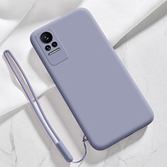 Coque Ultra Fine Silicone Souple 360 Degres Housse Etui YK4 pour Xiaomi Civi 5G Gris Lavende