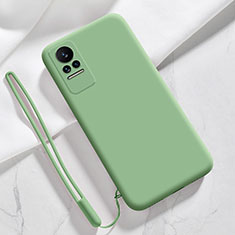 Coque Ultra Fine Silicone Souple 360 Degres Housse Etui YK4 pour Xiaomi Civi 5G Pastel Vert