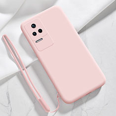 Coque Ultra Fine Silicone Souple 360 Degres Housse Etui YK4 pour Xiaomi Poco F4 5G Rose