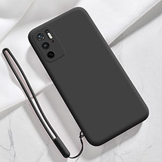 Coque Ultra Fine Silicone Souple 360 Degres Housse Etui YK4 pour Xiaomi POCO M3 Pro 5G Noir