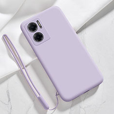 Coque Ultra Fine Silicone Souple 360 Degres Housse Etui YK4 pour Xiaomi Redmi 10 Prime Plus 5G Violet Clair