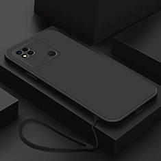 Coque Ultra Fine Silicone Souple 360 Degres Housse Etui YK4 pour Xiaomi Redmi 9 India Noir