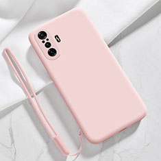 Coque Ultra Fine Silicone Souple 360 Degres Housse Etui YK4 pour Xiaomi Redmi K40 Gaming 5G Rose