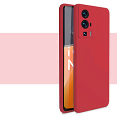 Coque Ultra Fine Silicone Souple 360 Degres Housse Etui YK4 pour Xiaomi Redmi K60 5G Rouge