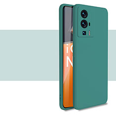 Coque Ultra Fine Silicone Souple 360 Degres Housse Etui YK4 pour Xiaomi Redmi K60 5G Vert