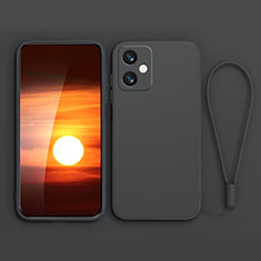 Coque Ultra Fine Silicone Souple 360 Degres Housse Etui YK4 pour Xiaomi Redmi Note 12R Pro 5G Noir