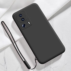 Coque Ultra Fine Silicone Souple 360 Degres Housse Etui YK5 pour Xiaomi Mi 13 Lite 5G Noir