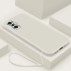 Coque Ultra Fine Silicone Souple 360 Degres Housse Etui YK5 pour Xiaomi Poco F4 GT 5G Blanc