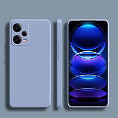 Coque Ultra Fine Silicone Souple 360 Degres Housse Etui YK5 pour Xiaomi Redmi Note 12 5G Gris Lavende