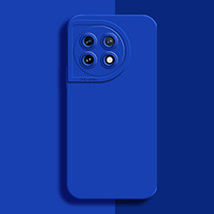 Coque Ultra Fine Silicone Souple 360 Degres Housse Etui YK6 pour OnePlus 11R 5G Bleu