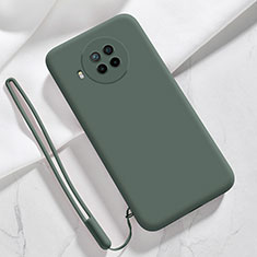 Coque Ultra Fine Silicone Souple 360 Degres Housse Etui YK6 pour Xiaomi Mi 10i 5G Vert Nuit