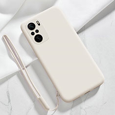 Coque Ultra Fine Silicone Souple 360 Degres Housse Etui YK6 pour Xiaomi Mi 11i 5G Blanc