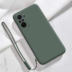 Coque Ultra Fine Silicone Souple 360 Degres Housse Etui YK6 pour Xiaomi Mi 11X 5G Vert Nuit