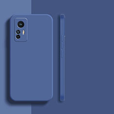 Coque Ultra Fine Silicone Souple 360 Degres Housse Etui YK6 pour Xiaomi Mi 12T Pro 5G Bleu