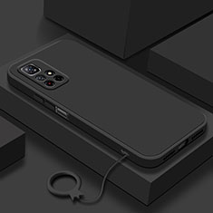 Coque Ultra Fine Silicone Souple 360 Degres Housse Etui YK6 pour Xiaomi Poco M4 Pro 5G Noir