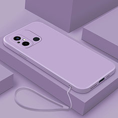 Coque Ultra Fine Silicone Souple 360 Degres Housse Etui YK6 pour Xiaomi Redmi 11A 4G Violet Clair