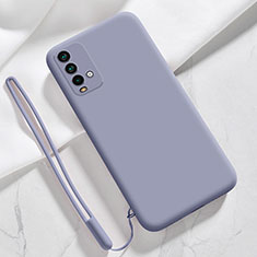 Coque Ultra Fine Silicone Souple 360 Degres Housse Etui YK6 pour Xiaomi Redmi 9 Power Gris Lavende