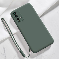 Coque Ultra Fine Silicone Souple 360 Degres Housse Etui YK6 pour Xiaomi Redmi 9 Power Vert Nuit