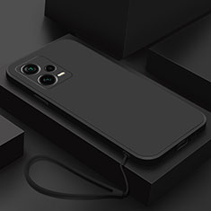 Coque Ultra Fine Silicone Souple 360 Degres Housse Etui YK6 pour Xiaomi Redmi Note 12 Explorer Noir