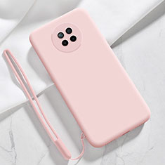 Coque Ultra Fine Silicone Souple 360 Degres Housse Etui YK6 pour Xiaomi Redmi Note 9 5G Or Rose