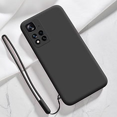 Coque Ultra Fine Silicone Souple 360 Degres Housse Etui YK7 pour Xiaomi Mi 11i 5G (2022) Noir