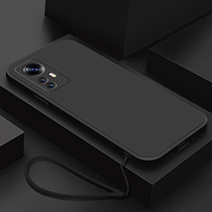 Coque Ultra Fine Silicone Souple 360 Degres Housse Etui YK7 pour Xiaomi Mi 12T Pro 5G Noir