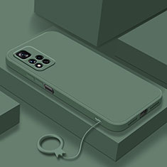 Coque Ultra Fine Silicone Souple 360 Degres Housse Etui YK8 pour Xiaomi Mi 11i 5G (2022) Vert
