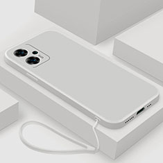 Coque Ultra Fine Silicone Souple 360 Degres Housse Etui YK8 pour Xiaomi Poco X4 GT 5G Blanc
