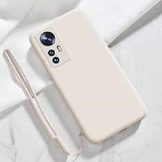 Coque Ultra Fine Silicone Souple 360 Degres Housse Etui YK8 pour Xiaomi Redmi K50 Ultra 5G Blanc