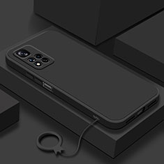 Coque Ultra Fine Silicone Souple 360 Degres Housse Etui YK8 pour Xiaomi Redmi Note 11 Pro+ Plus 5G Noir