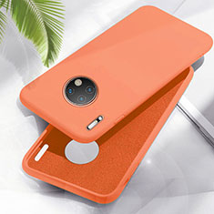 Coque Ultra Fine Silicone Souple 360 Degres Housse Etui Z01 pour Huawei Mate 30 Pro 5G Orange