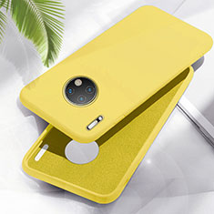 Coque Ultra Fine Silicone Souple 360 Degres Housse Etui Z05 pour Huawei Mate 30 Pro Jaune