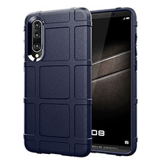 Coque Ultra Fine Silicone Souple Housse Etui 360 Degres Avant et Arriere pour Huawei P30 Bleu