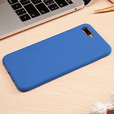 Coque Ultra Fine Silicone Souple Housse Etui A01 pour Oppo R17 Neo Bleu