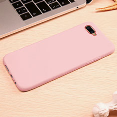 Coque Ultra Fine Silicone Souple Housse Etui A01 pour Oppo R17 Neo Rose