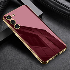 Coque Ultra Fine Silicone Souple Housse Etui AC1 pour Samsung Galaxy S21 Plus 5G Rouge