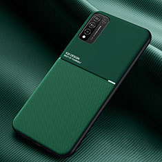 Coque Ultra Fine Silicone Souple Housse Etui avec Aimante Magnetique pour Huawei Honor 10X Lite Vert