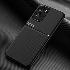 Coque Ultra Fine Silicone Souple Housse Etui avec Aimante Magnetique pour Huawei Honor 90 Lite 5G Noir