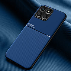 Coque Ultra Fine Silicone Souple Housse Etui avec Aimante Magnetique pour Huawei Honor X6 5G Bleu